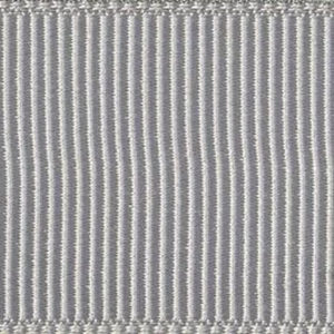 Silver Grey 80cm Grosgrain Ribbon