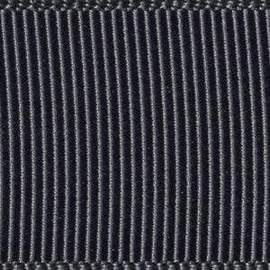 Charcoal 80cm Grosgrain Ribbon