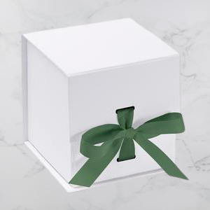 Spring Moss 80cm Grosgrain Ribbon