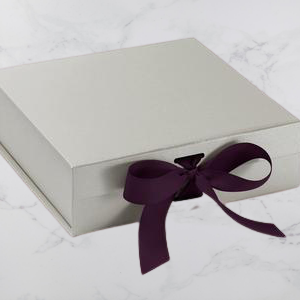 Plum Purple 80cm Grosgrain Ribbon