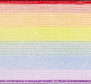 Rainbow Pastel Stripe 80cm Grosgrain Ribbon